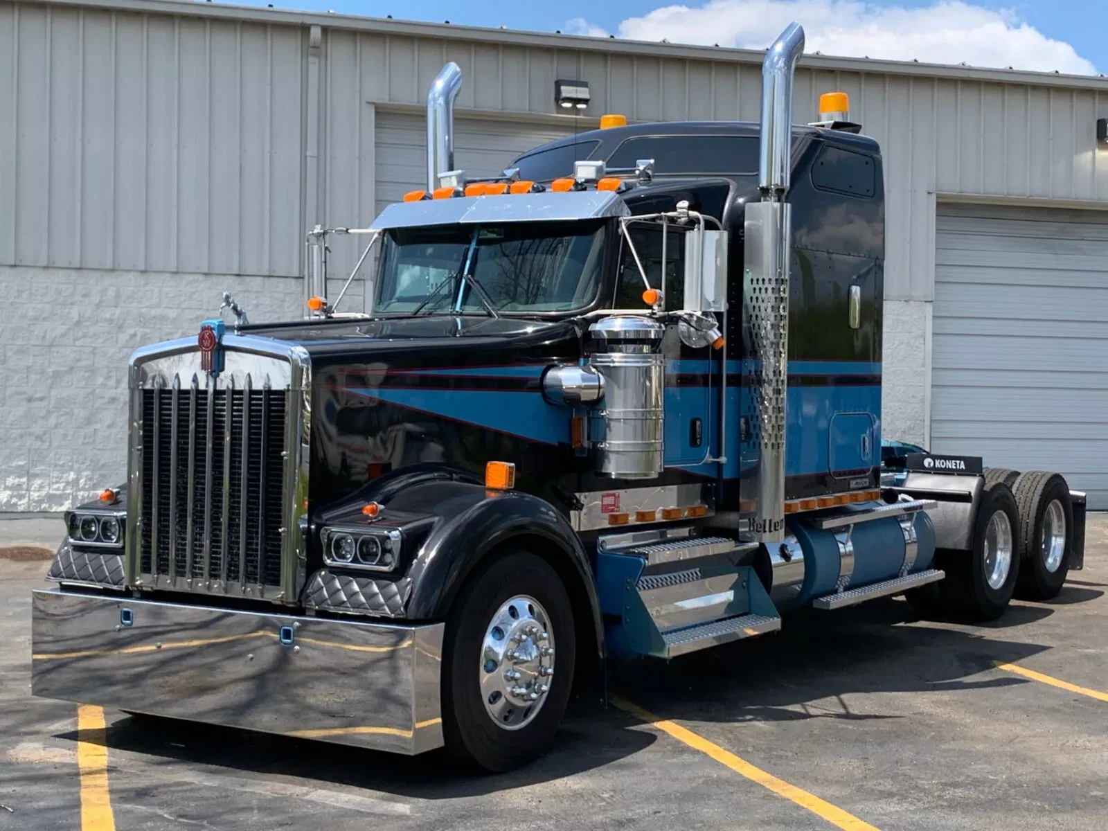 2013 KENWORTH SLEEPER TRACTOR TRUCK 8x10 Poster/Photo FINE ART Print DEC23