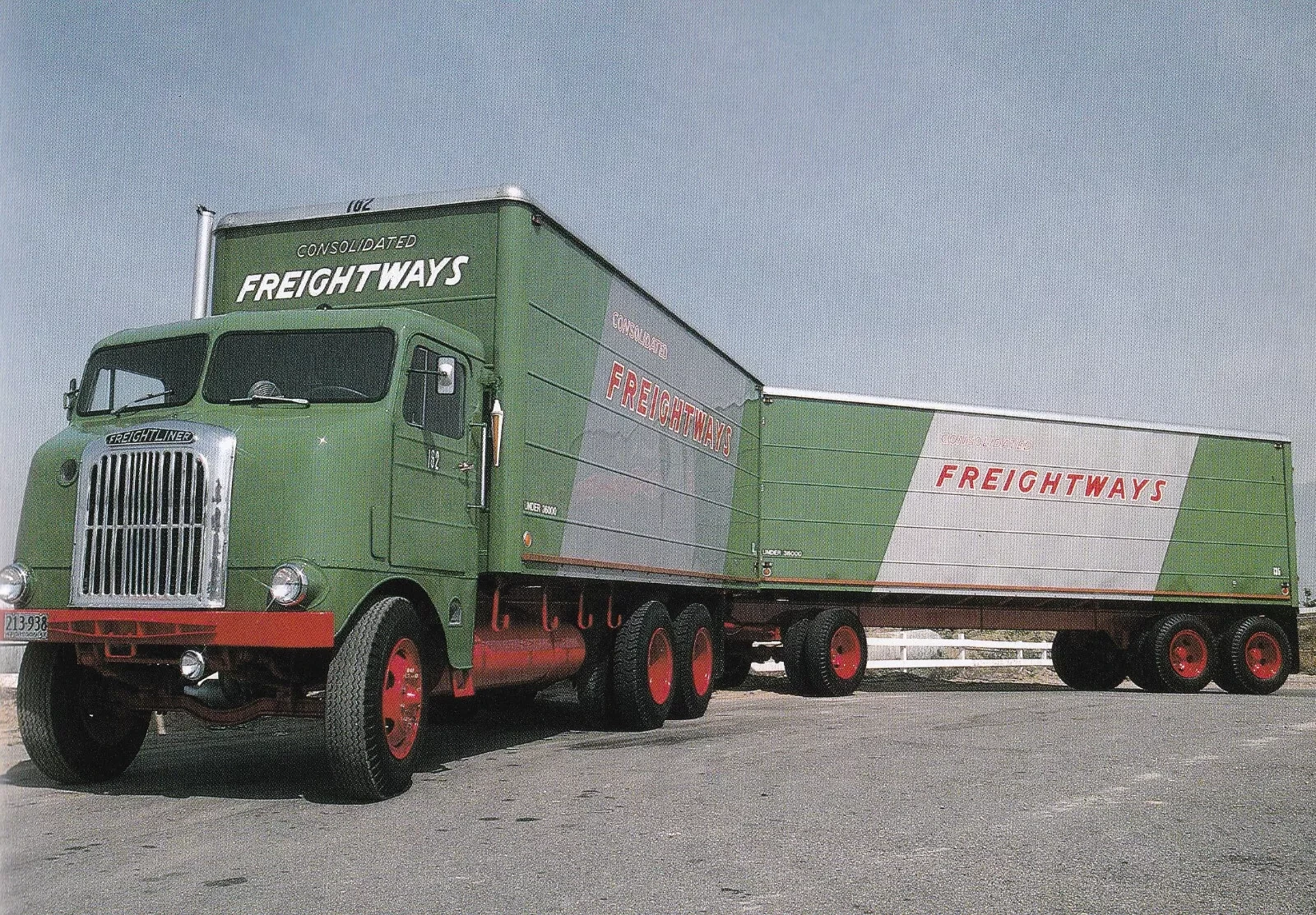 1947 FREIGHTLINER TRUCK 8x10 Poster/Photo FINE ART Print TRUCKS