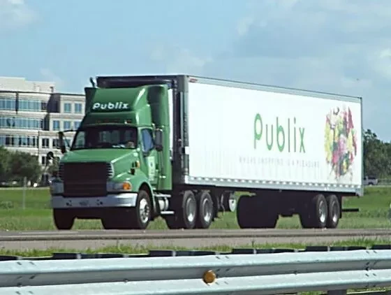 PUBLIX TRACTOR TRUCK 8x10 Poster/Photo FINE ART Print